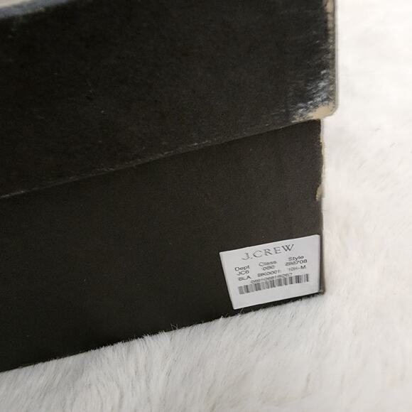 NEW J. Crew Rib-Cuff Chunky Ankle Boots Italian Leather Black Size 10.5 - Picture 11 of 13